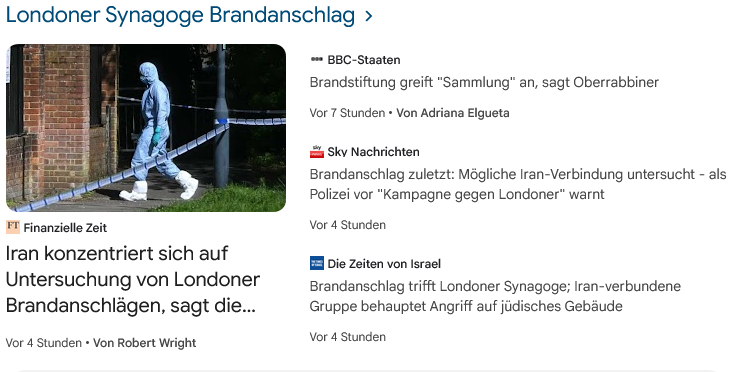 Mossad legt Spur nach Iran