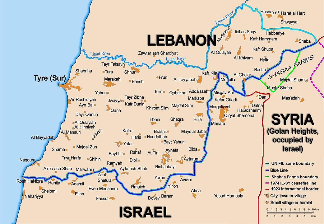 Blue Line Libanon