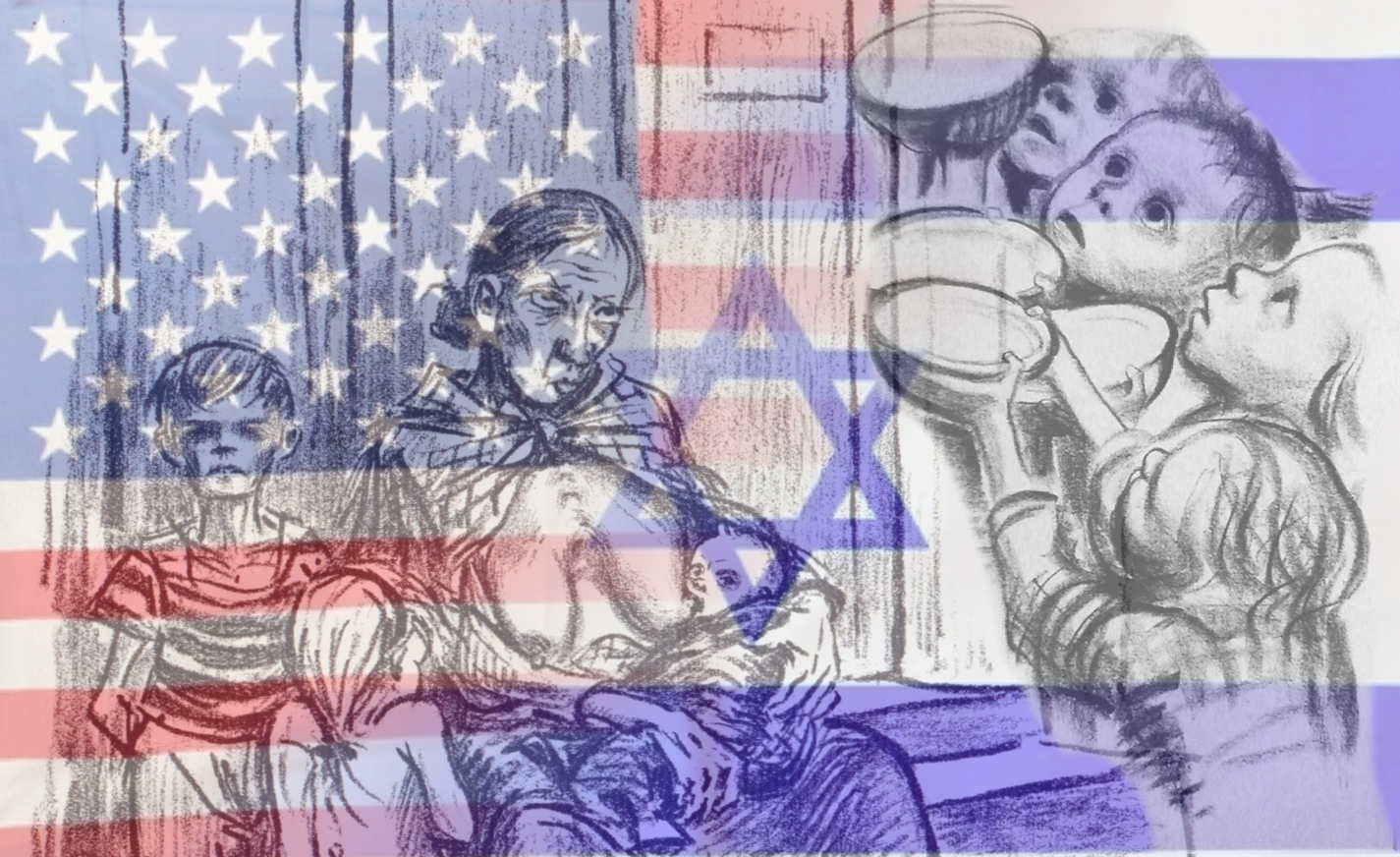 Kriegswaffe USA-Israel Hunger Durst