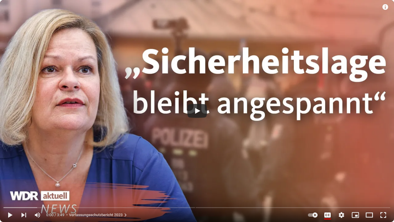 Verfassungsschutzbericht 2023